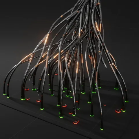 CableGen Modifier - Blender geometry nodes