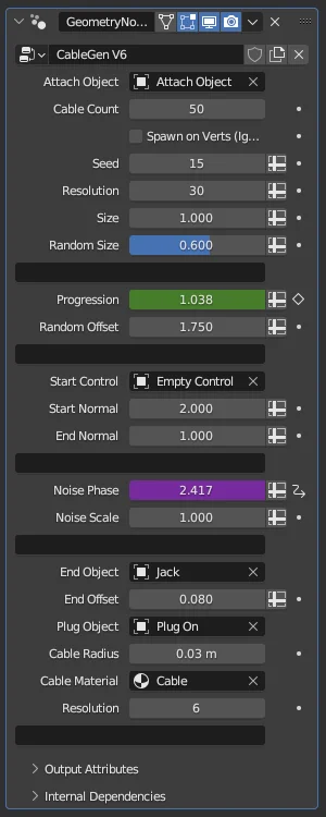 CableGen Modifier screenshot 3