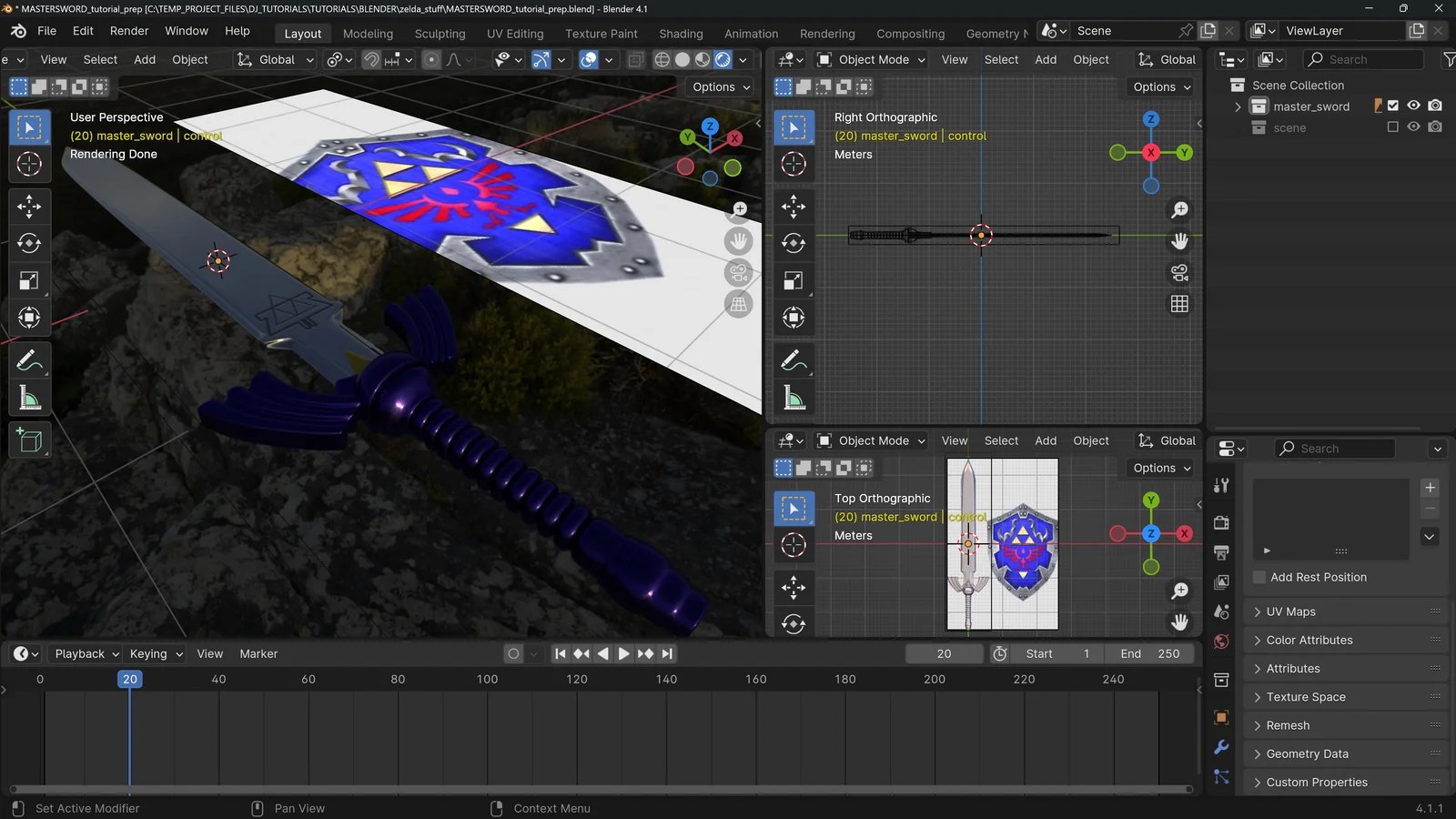 Master Sword Project File screenshot 2