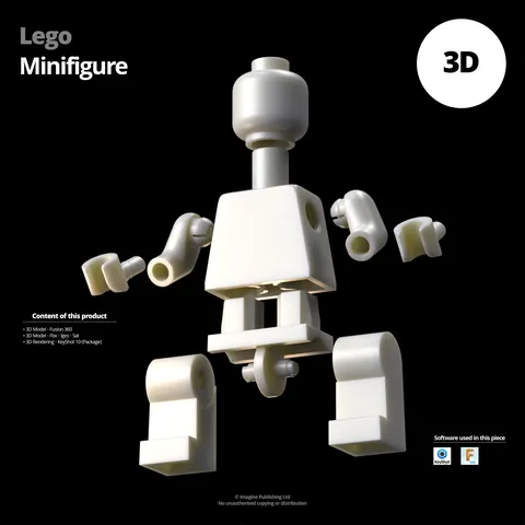 LEGO Minifigure - Blender 3d models