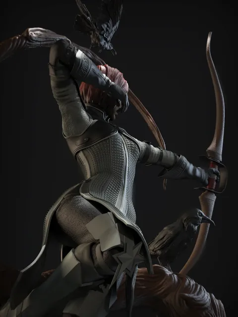 Leliana STL - Blender 3d models