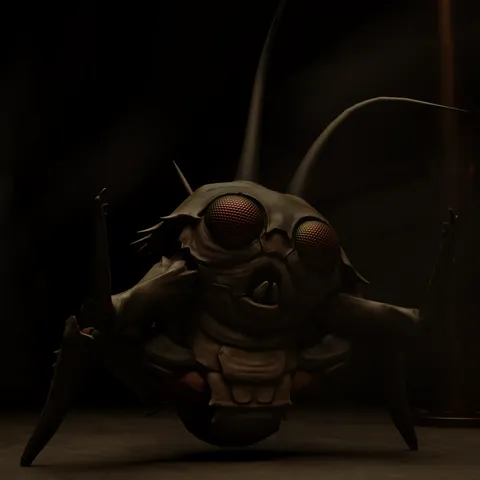 Lethal Company Hoarding Bug - Blender 3d models