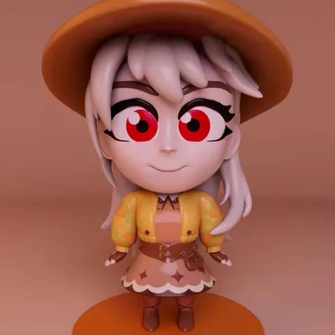 Lexa Hexbringer Chibi - Blender 3d models