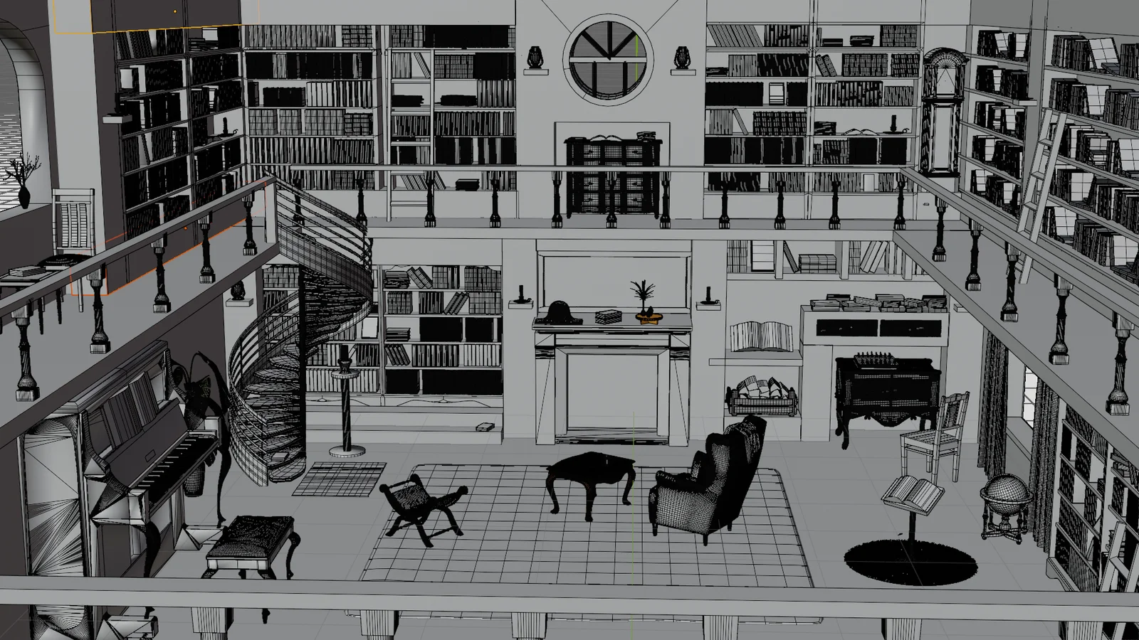 Library Interior screenshot 2