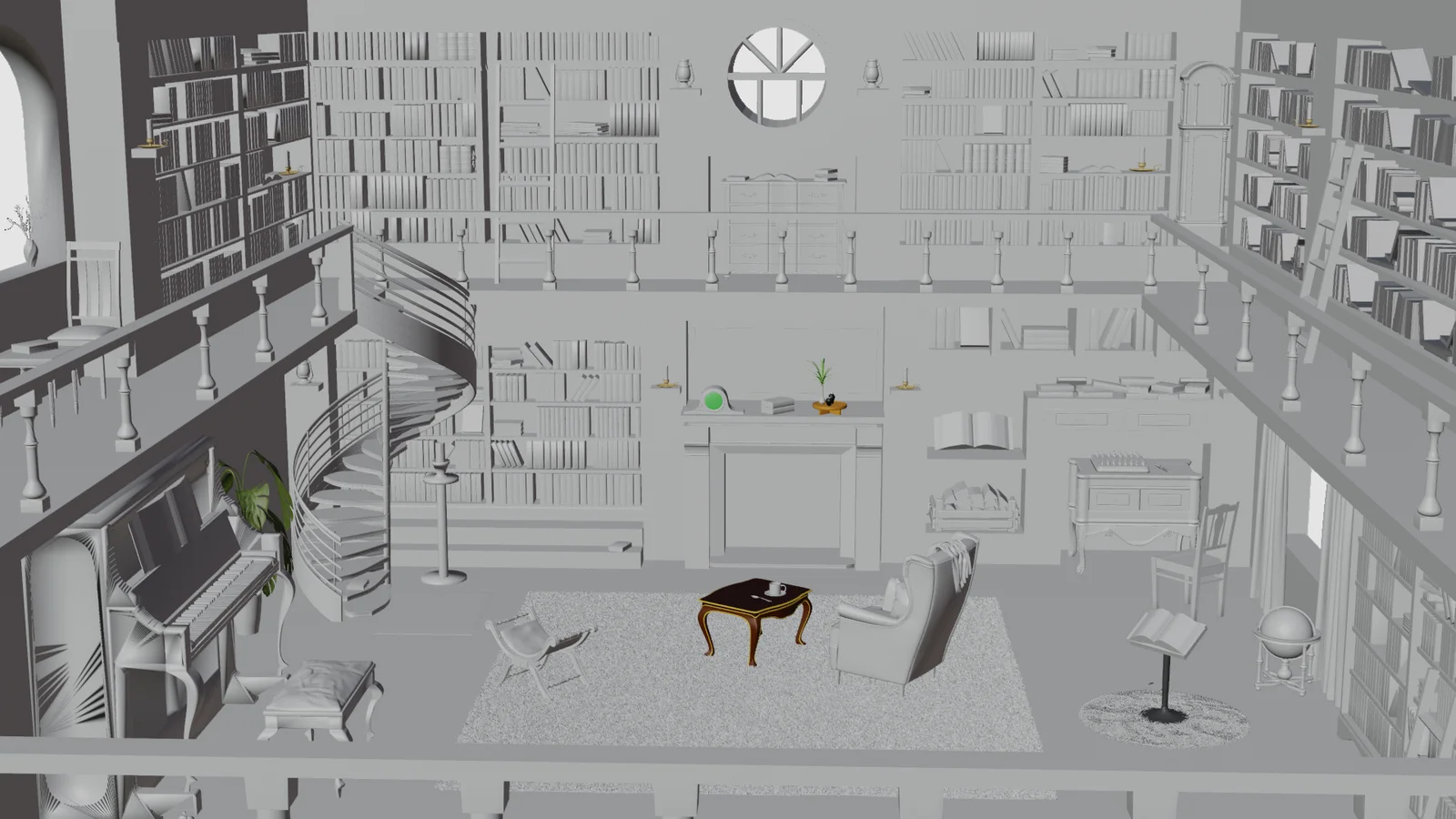 Library Interior screenshot 4