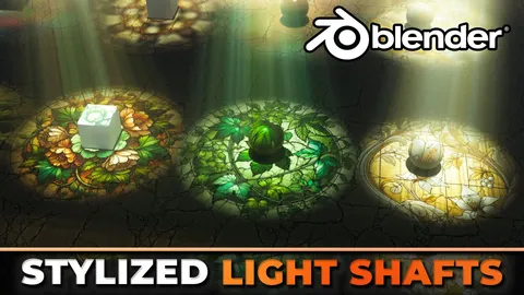 Light Shaft Scene - Blender scenes