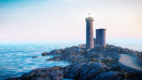 Lighthouse Scene - Blender scenes