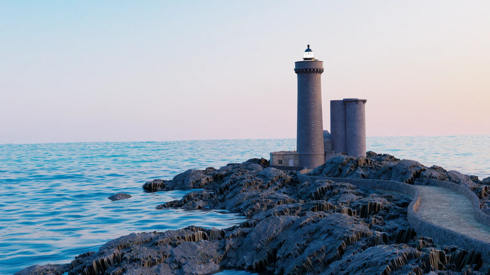 Lighthouse Scene screenshot 2