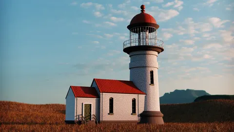 Lighthouse - Blender scenes