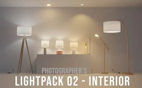 LightPack 02: Interior - Blender 3d models