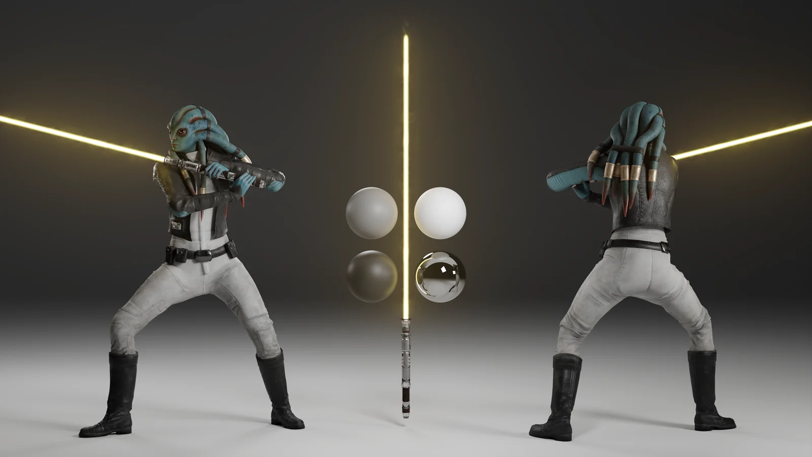 Lightsaber Blade Shader screenshot 2