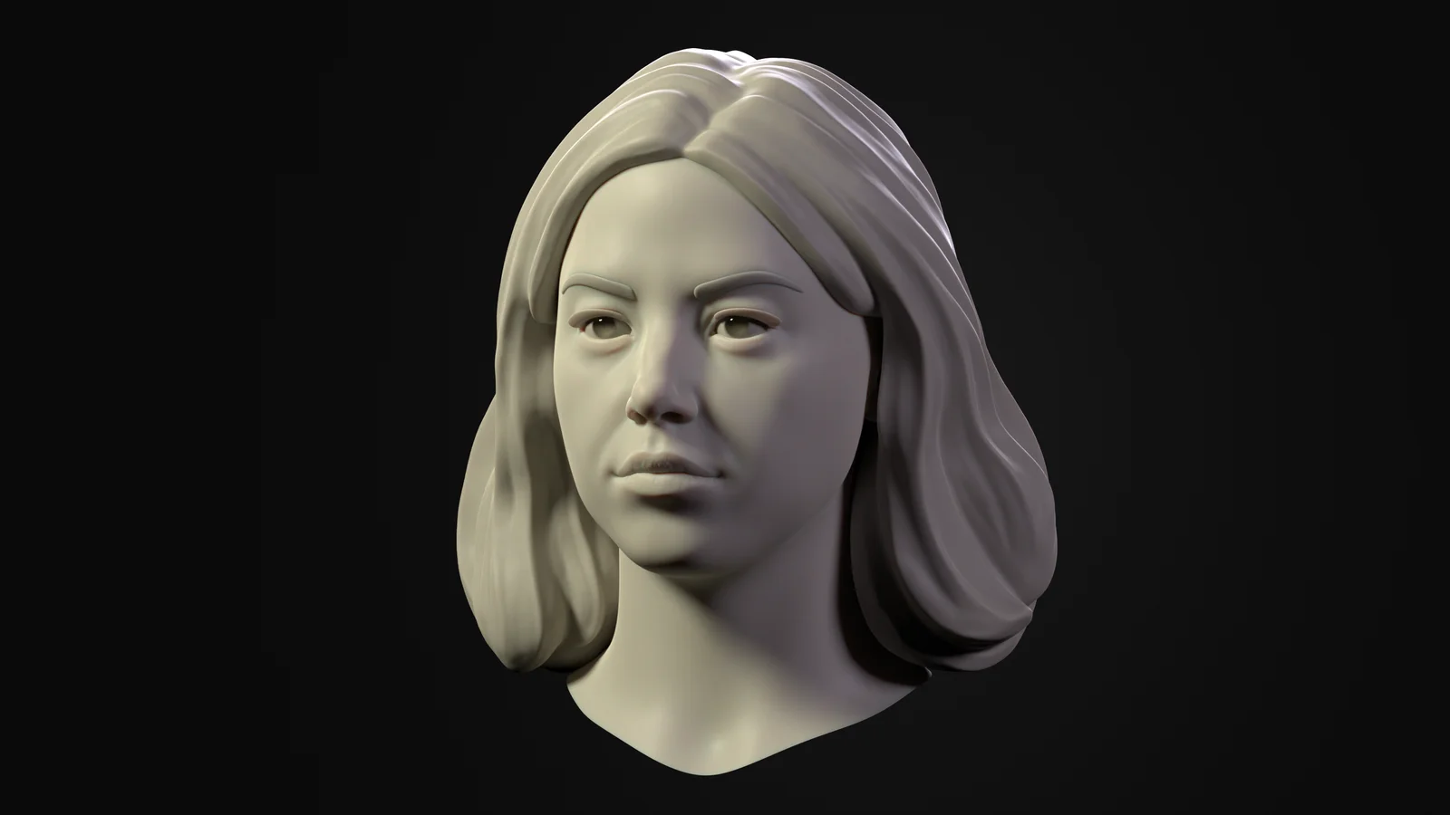 Aubrey Plaza Likeness Sculpt screenshot 3