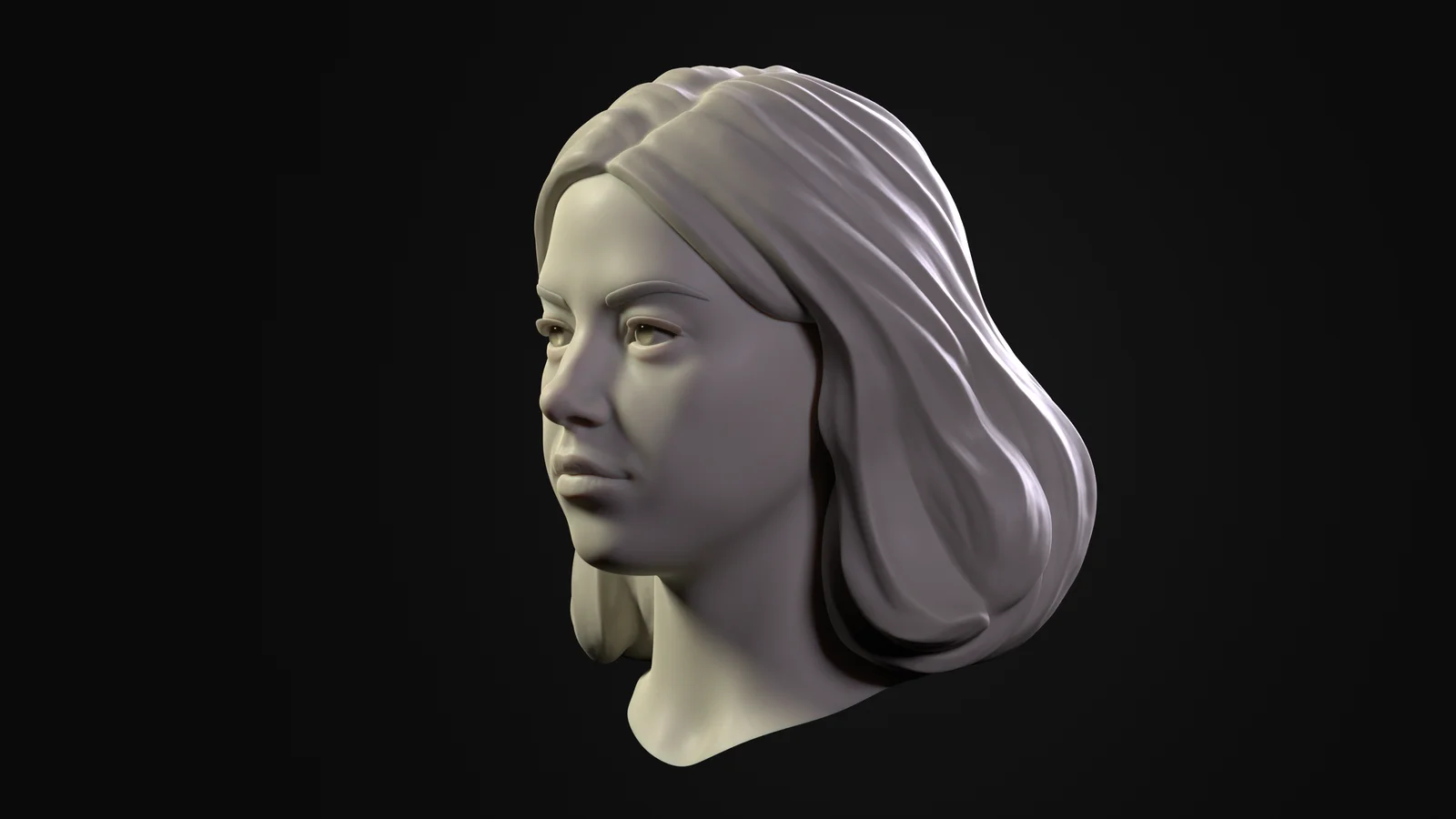 Aubrey Plaza Likeness Sculpt screenshot 4