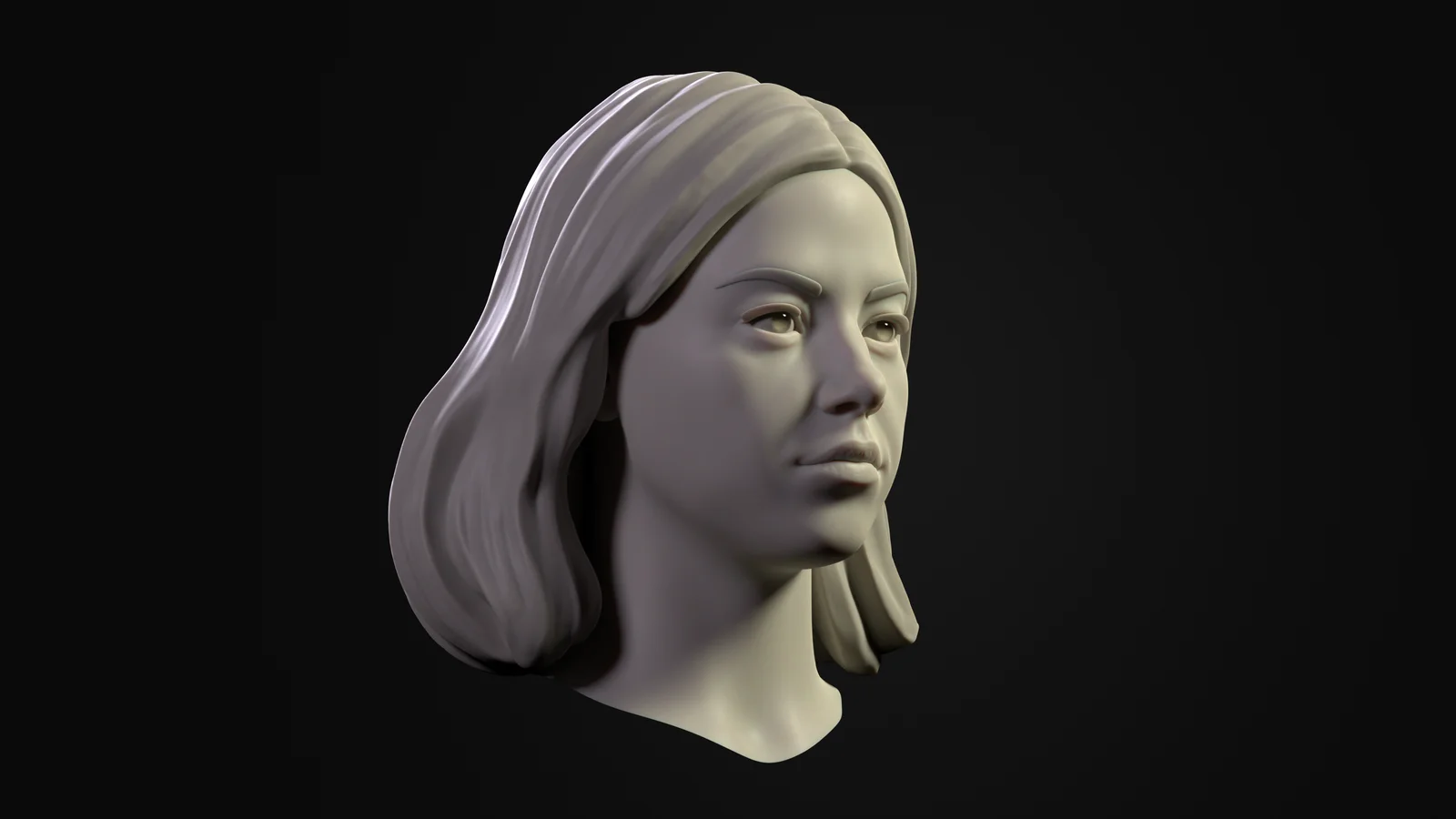 Aubrey Plaza Likeness Sculpt screenshot 5