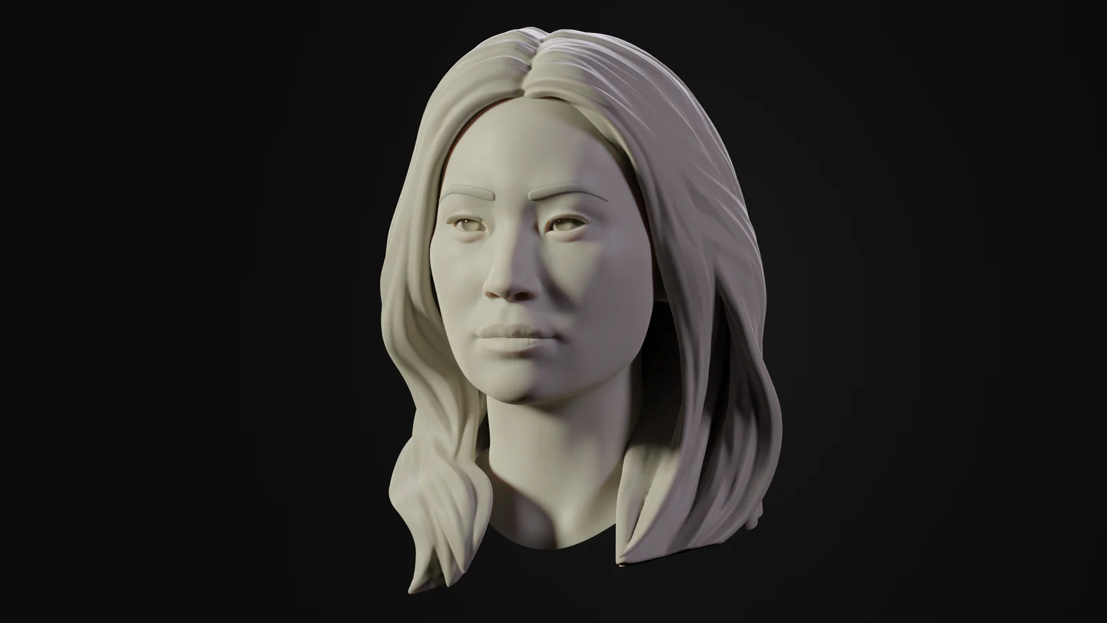Likeness Sculpt: Lucy Liu screenshot 3