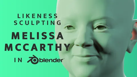 Melissa McCarthy Likeness Sculpt - Blender 3d models