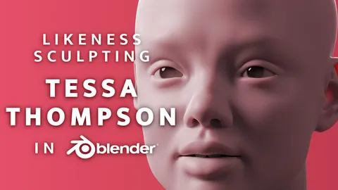 Tessa Thompson Likeness - Blender 3d models