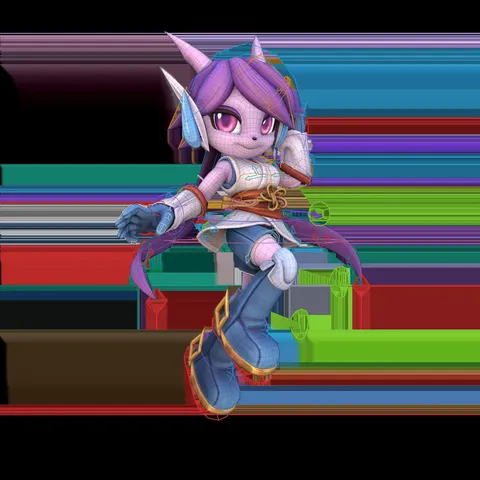 Lilac Remastered Rigs - Blender 3d models