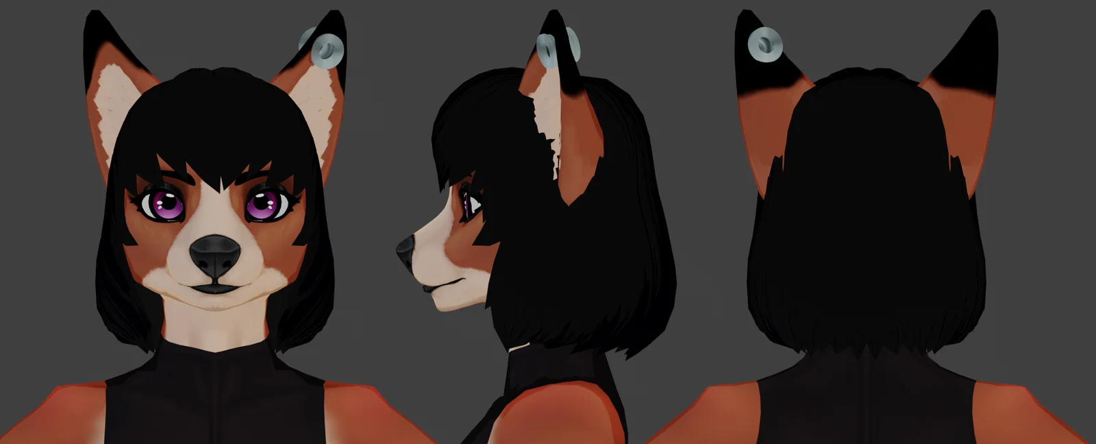 Lilly the Fox Character Rig screenshot 2