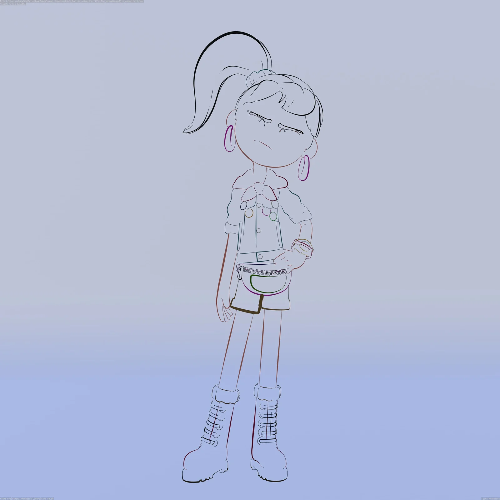 Line Art Curve Modifier screenshot 5