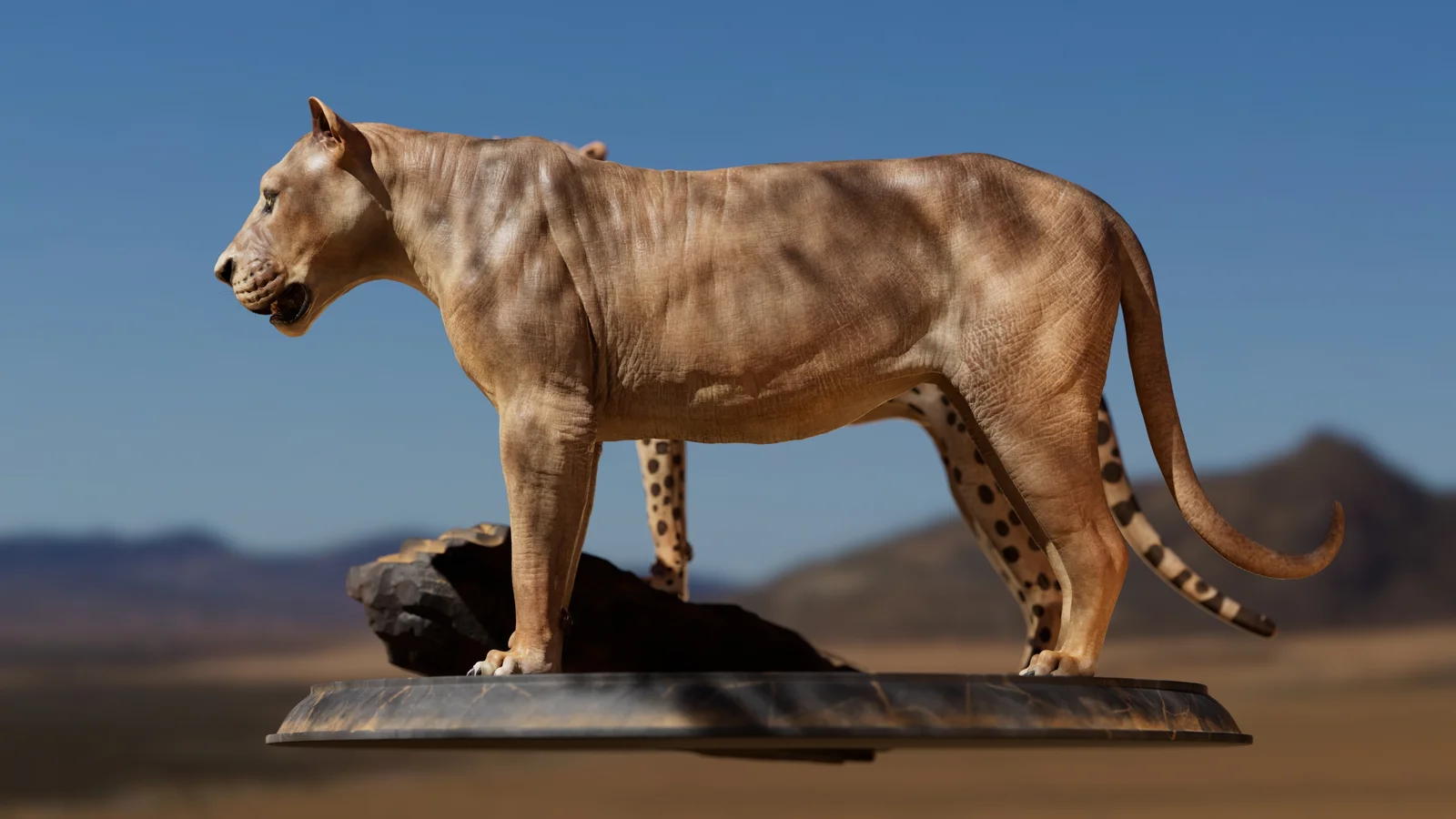 Lion 3D Asset screenshot 3