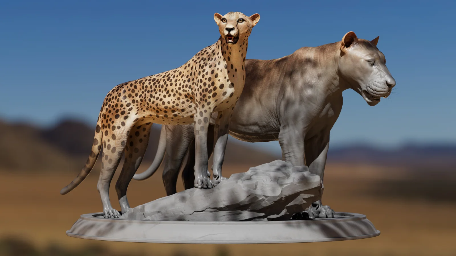 Lion and Cheetah screenshot 3