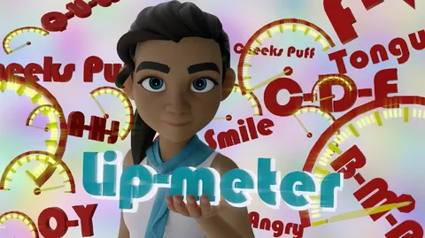 Lip-Meter - Blender addons