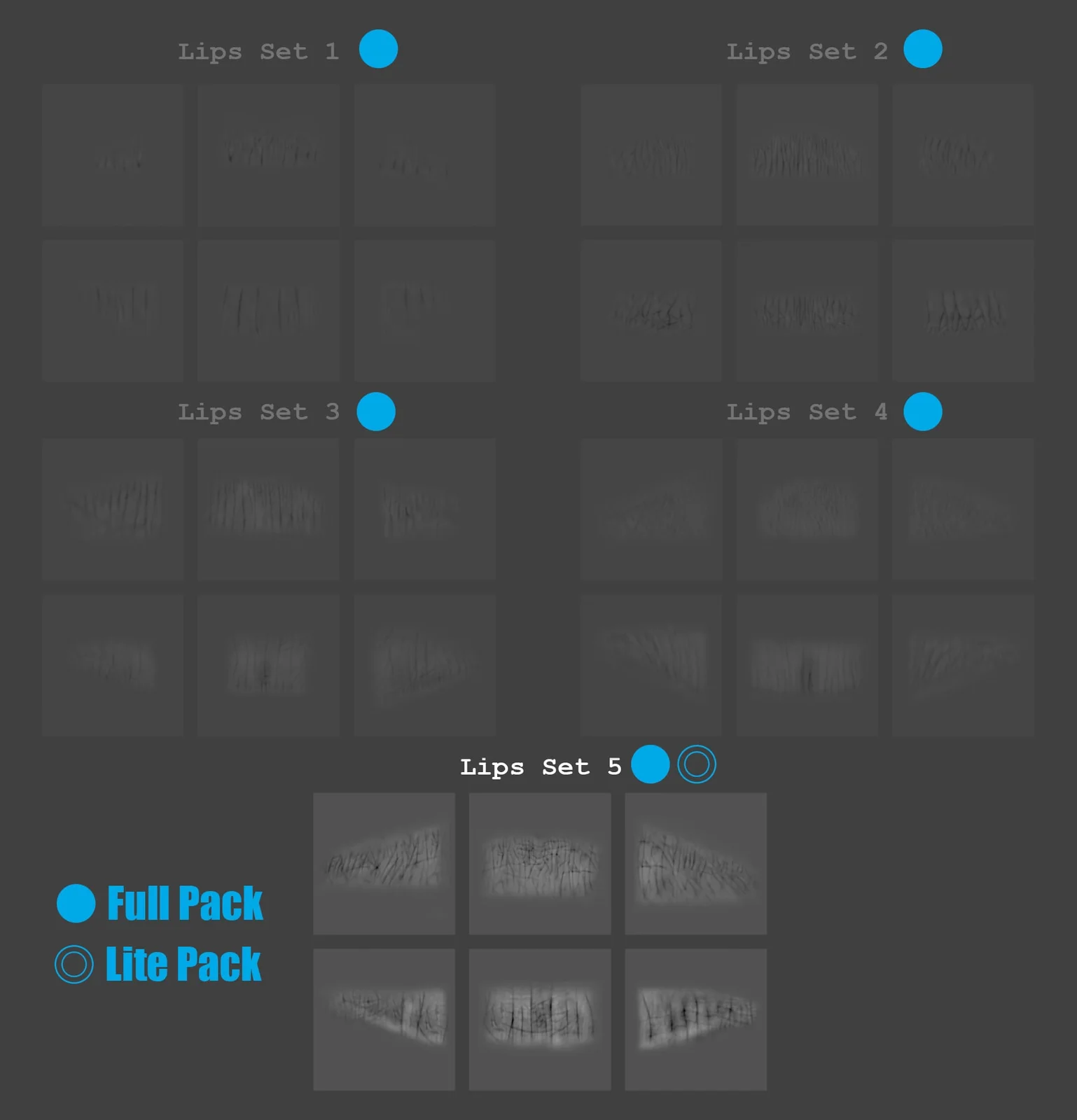 Lips Detail Alpha Pack Lite screenshot 2