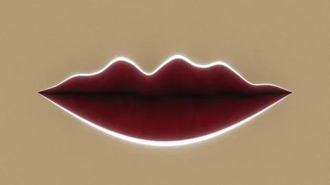 Lips of Sound - Blender geometry nodes