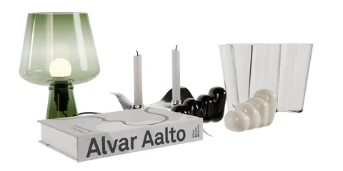 Living Decor Set Alvar Aalto 00 - Blender 3d models