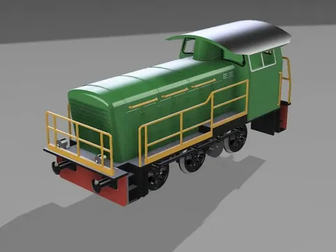 Locomotiva FS 245 - Blender 3d models