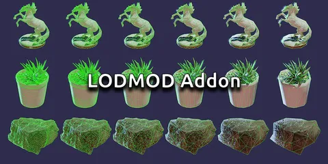 LODMOD - Blender addons