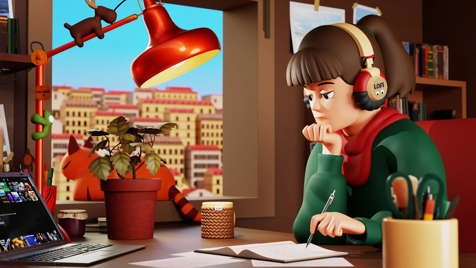 Lofi Girl Fan Art screenshot 2