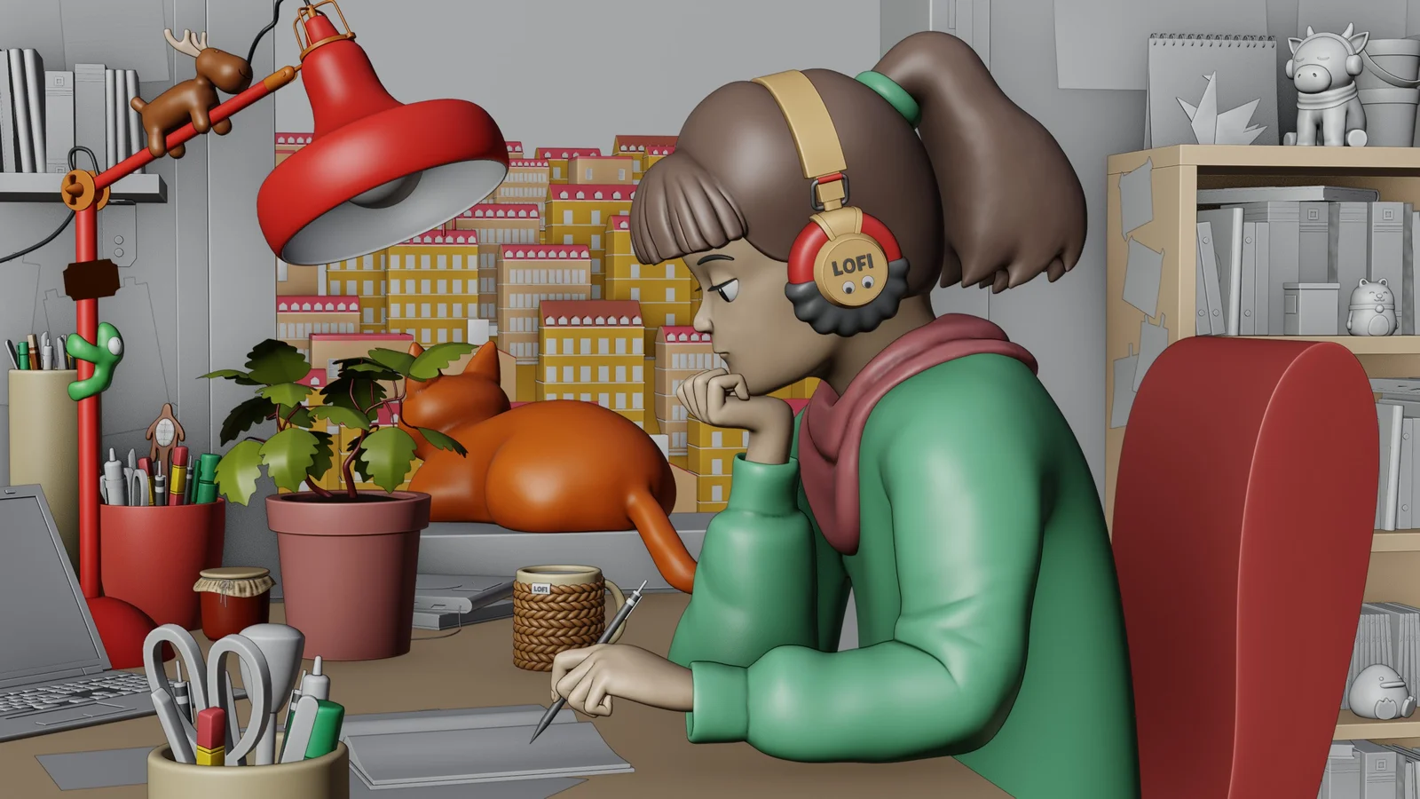 Lofi Girl Fan Art screenshot 3