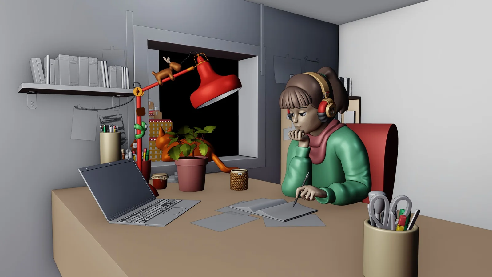 Lofi Girl Fan Art screenshot 4