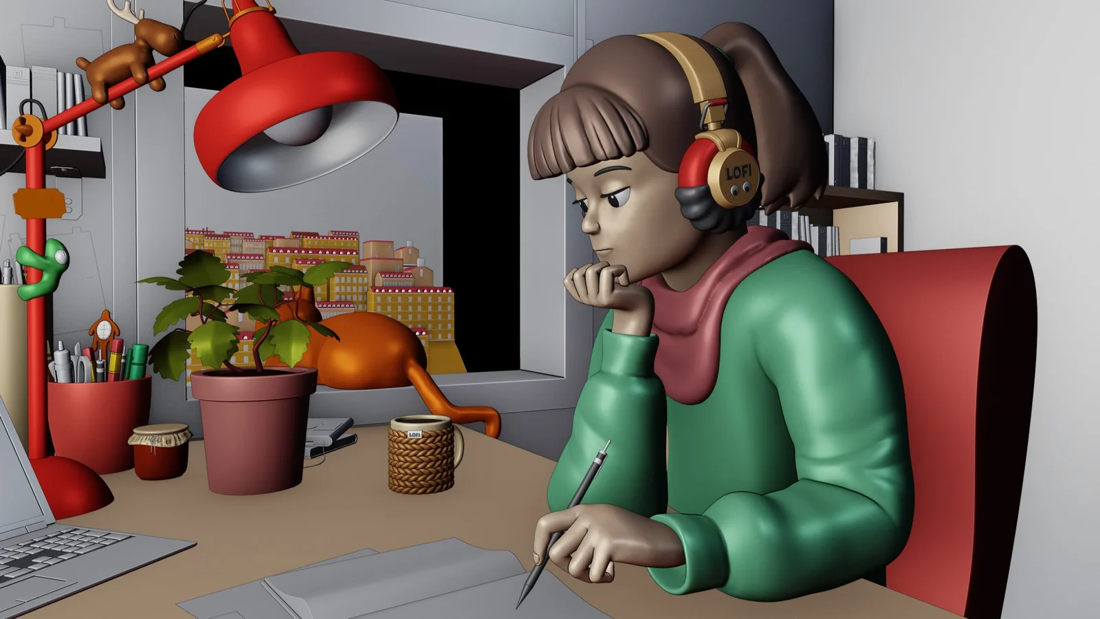 Lofi Girl Fan Art screenshot 5