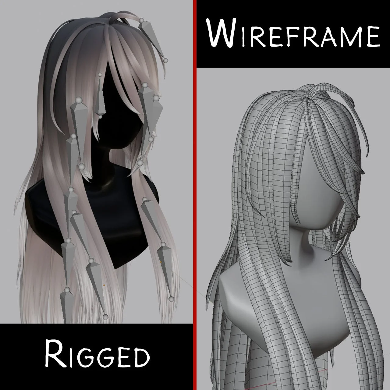 Long Messy Hair screenshot 2