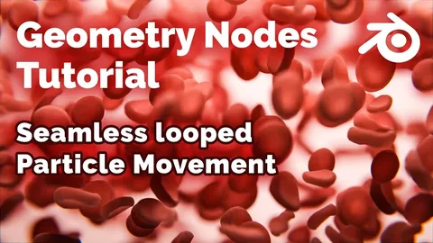 Looped Particle System - Blender geometry nodes