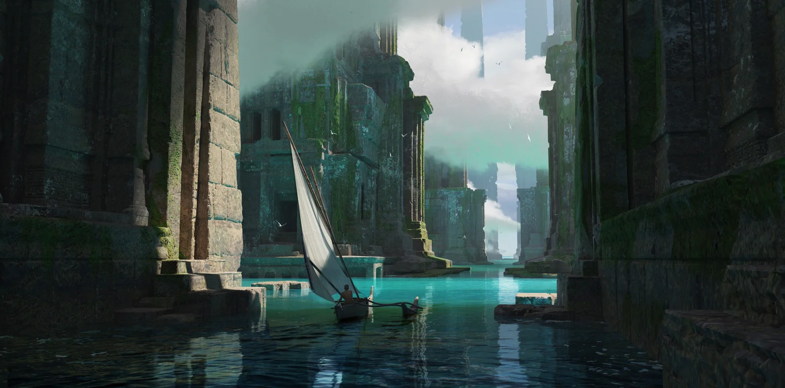 Lost Atlantide 3D/2D Process screenshot 2
