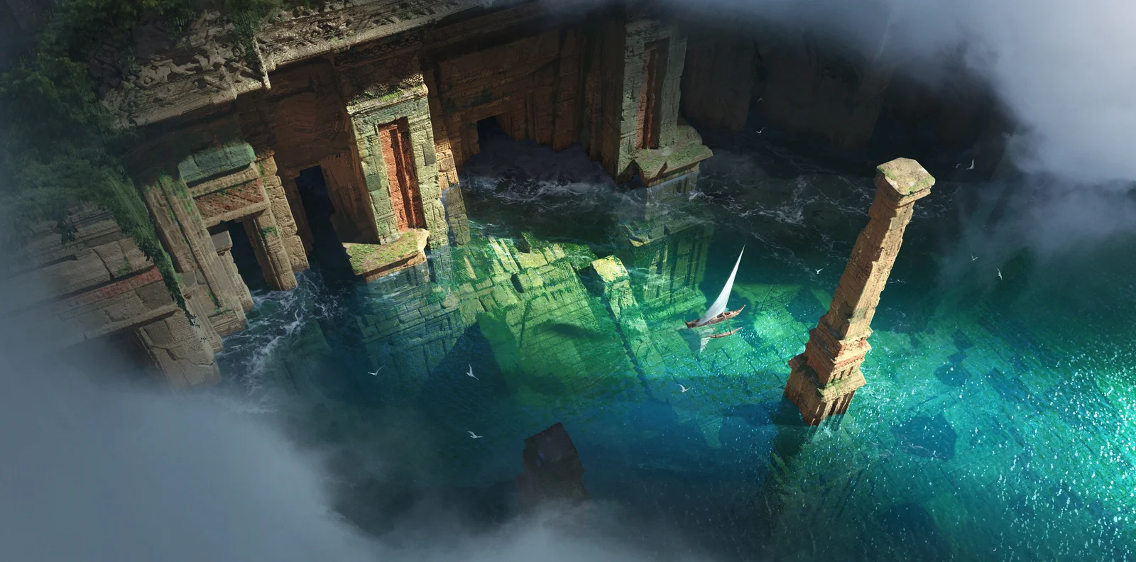 Lost Atlantide 3D/2D Process screenshot 4