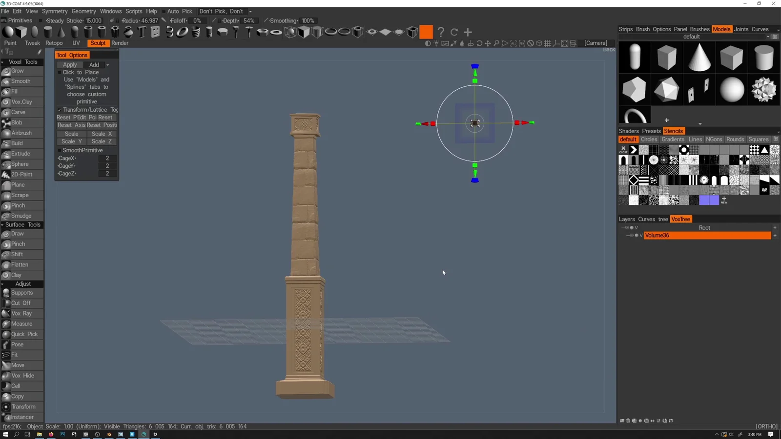 Lost Atlantide 3D/2D Process screenshot 6