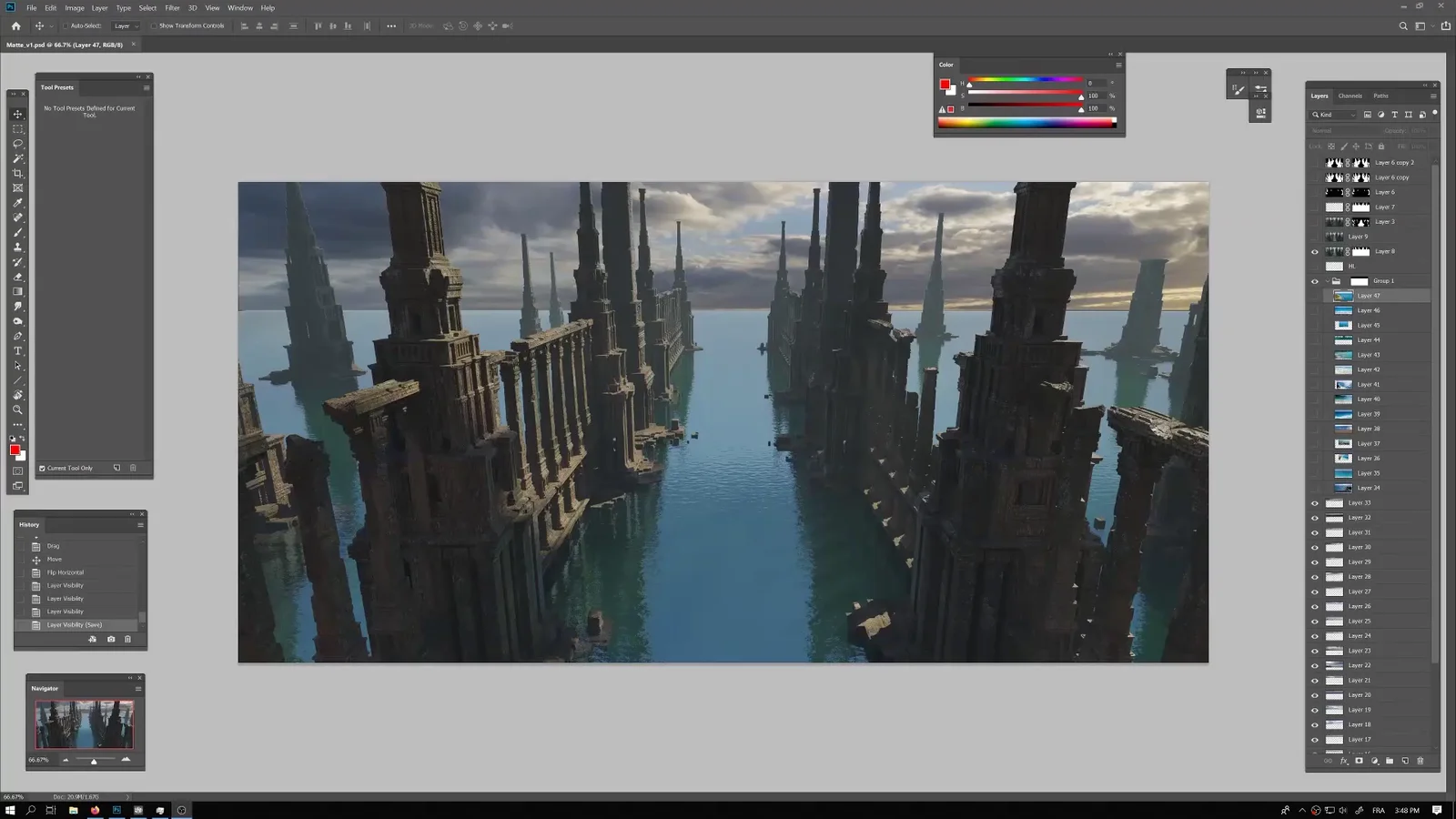 Lost Atlantide 3D/2D Process screenshot 8