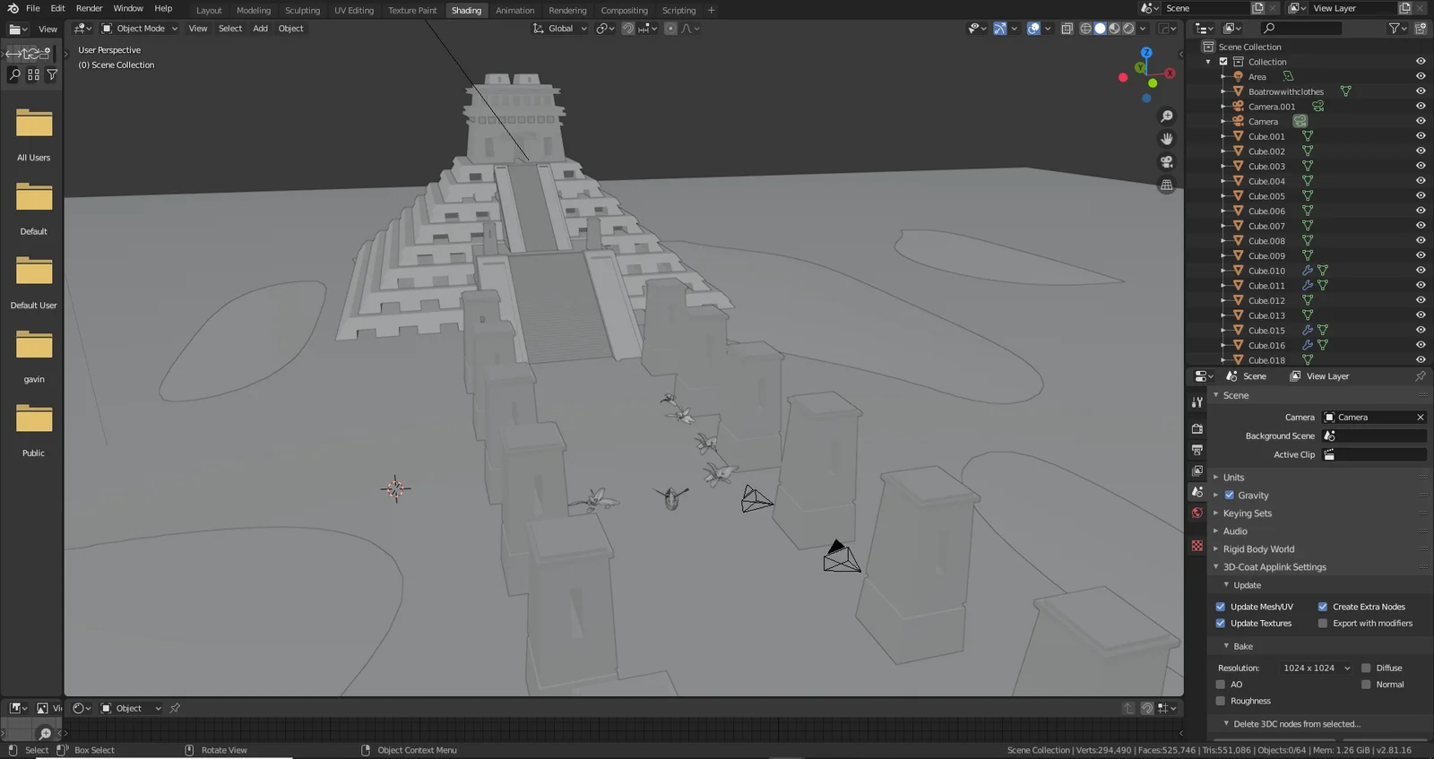 Lost Temple Scene screenshot 6