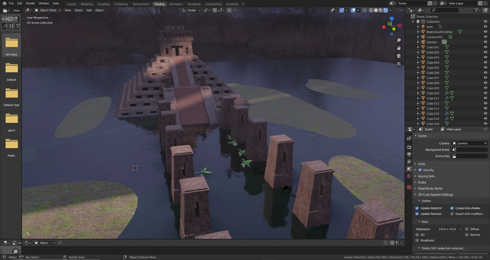 Lost Temple Scene screenshot 7