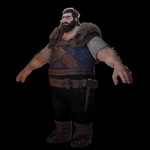 Lothar Character Rig - Blender 3d models