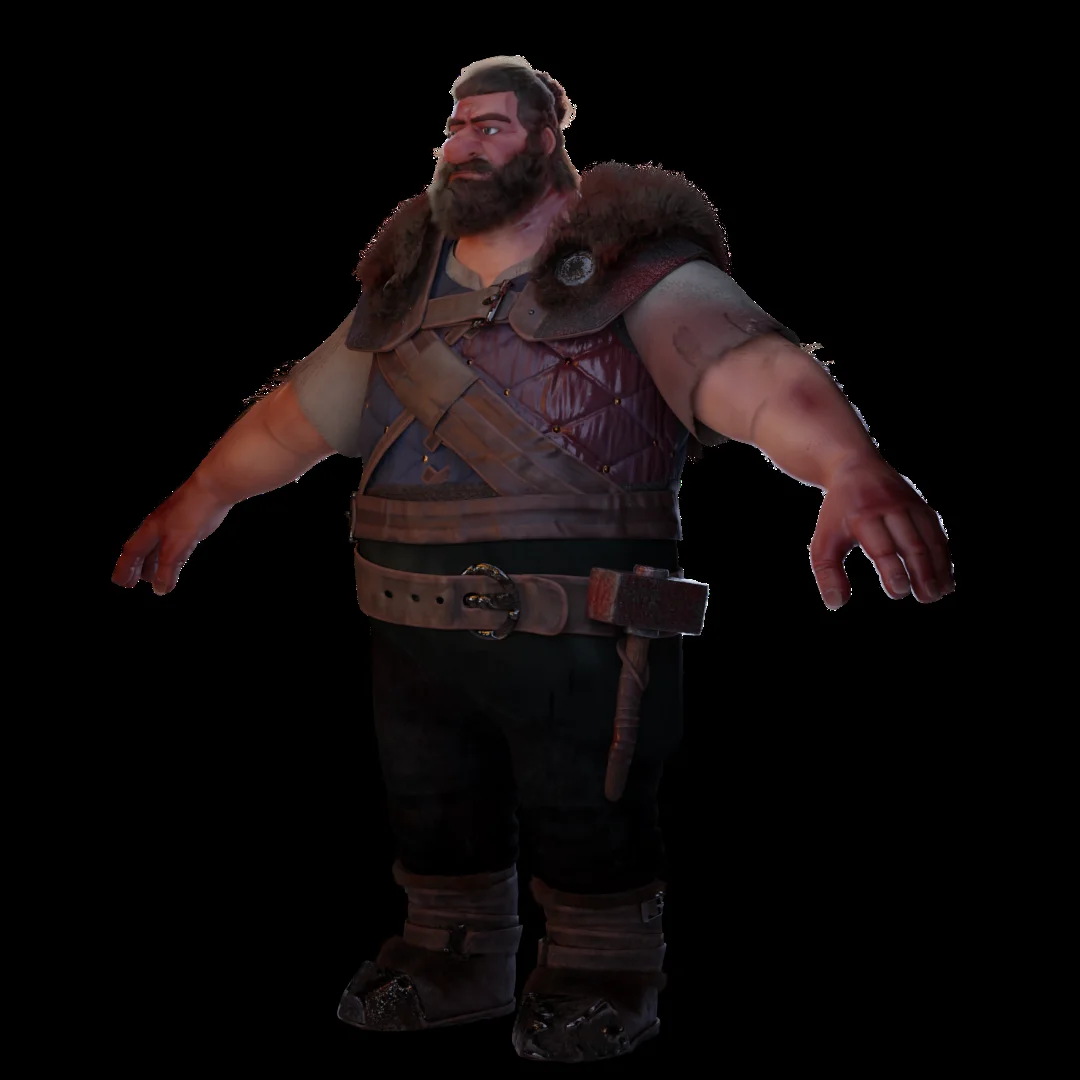 Lothar Character Rig screenshot 2