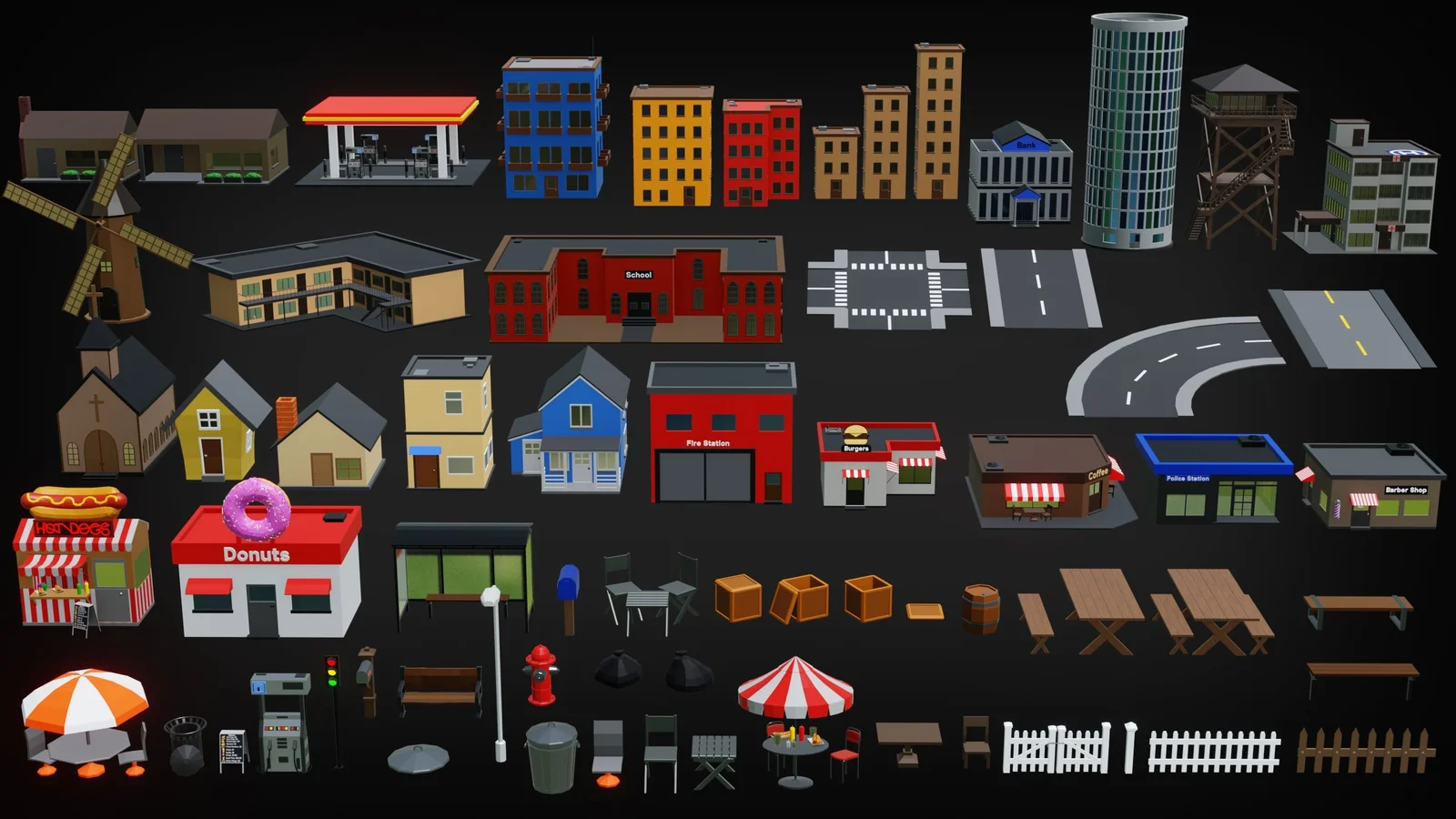 Low Poly Asset Pack screenshot 7