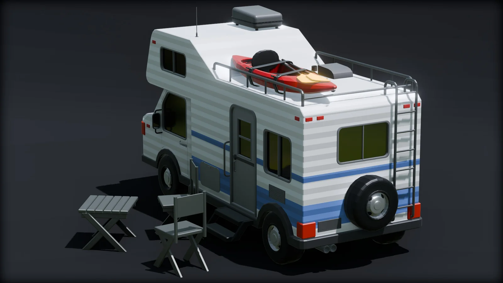 Low Poly Campervan screenshot 2