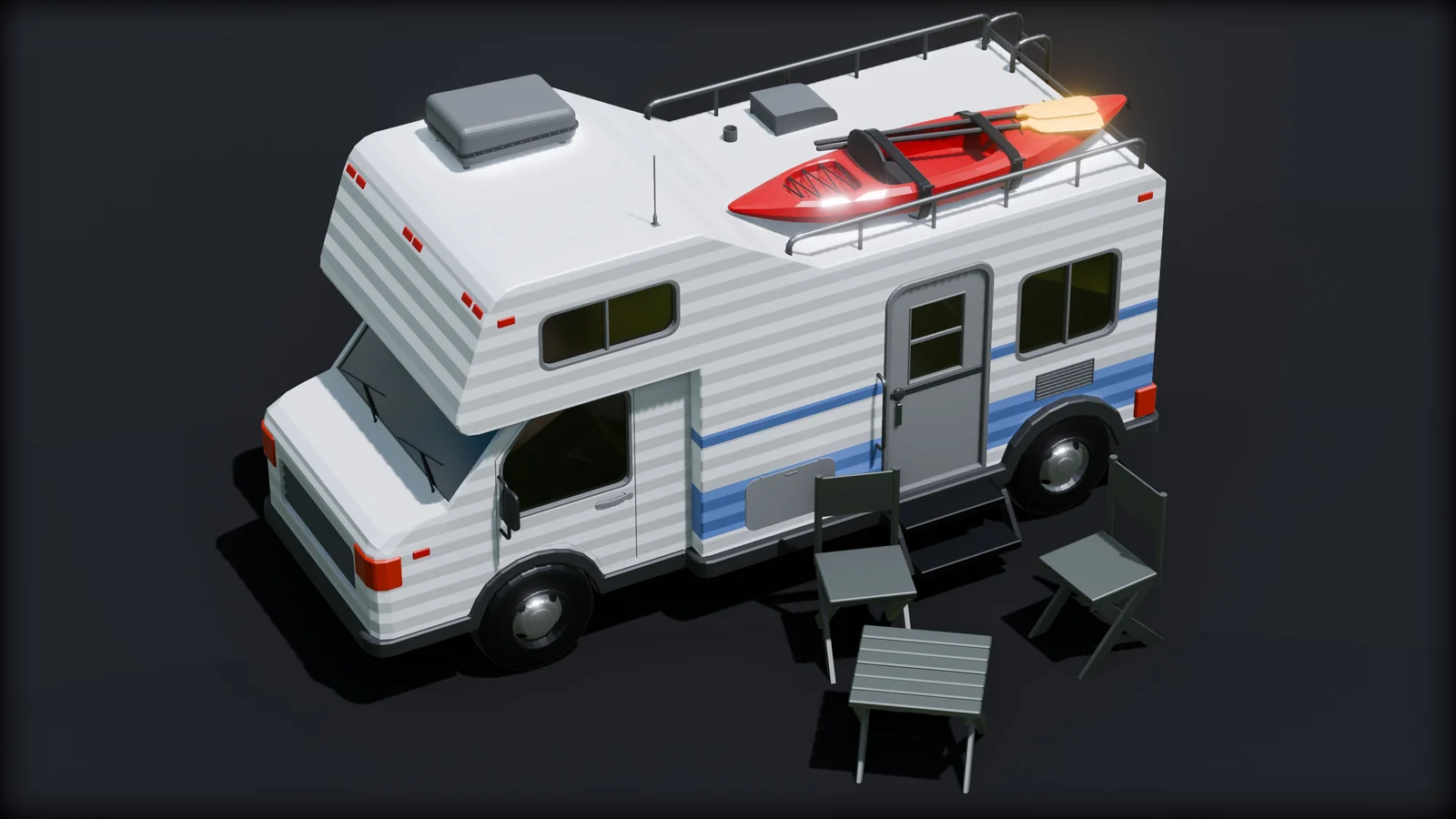 Low Poly Campervan screenshot 3