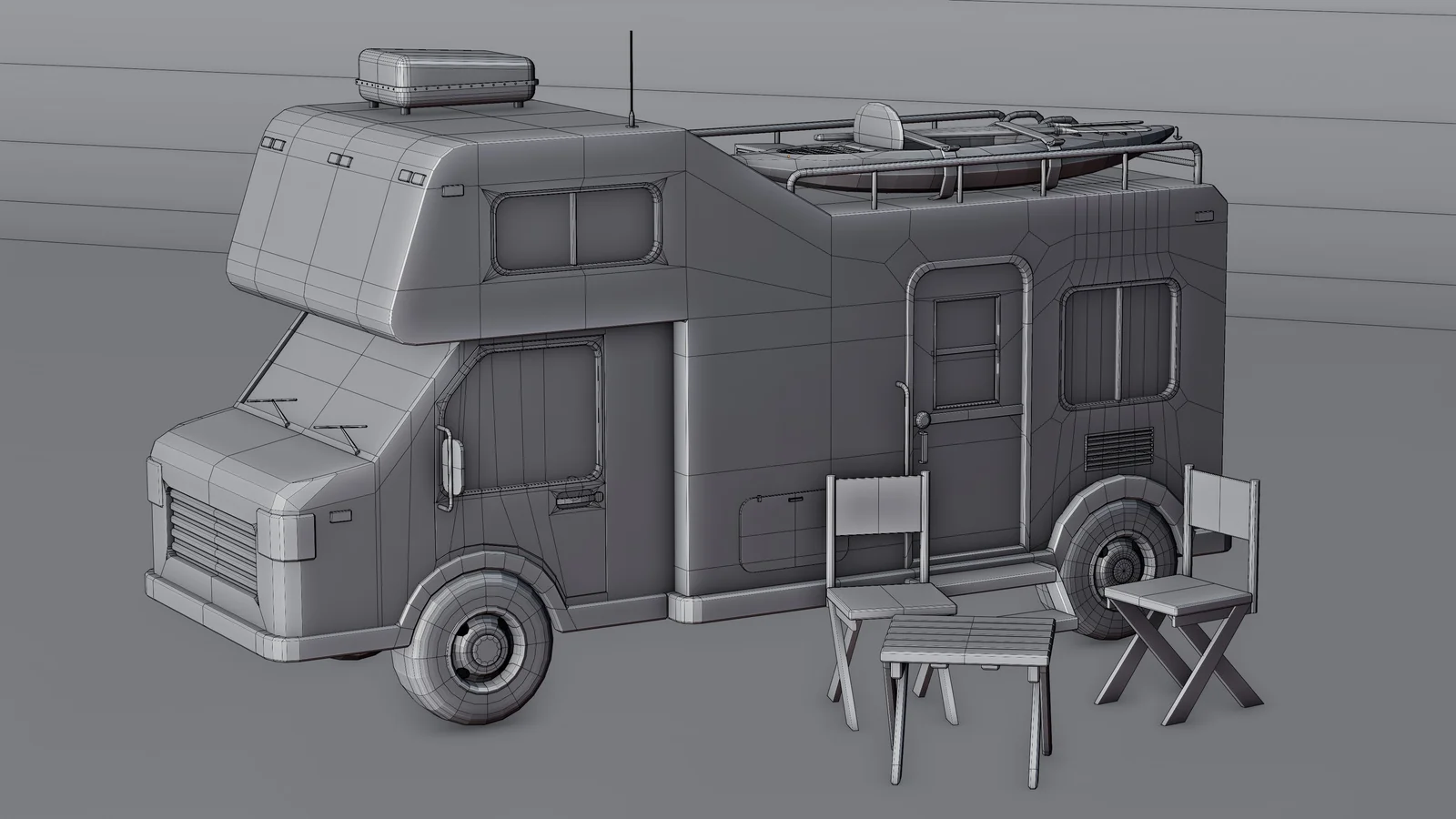 Low Poly Campervan screenshot 6